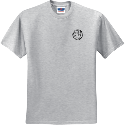 Pearl-Invitational-2 Men's 50/50 Cotton/Polyester T-Shirts Jerzees 29M