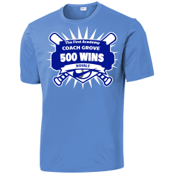 The First Academy COACH GROVE 500  WINS ROYALS