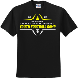 CAMP CAM  YOUTH FOOTBALL CAMP 20 22 YOU CAN TOO