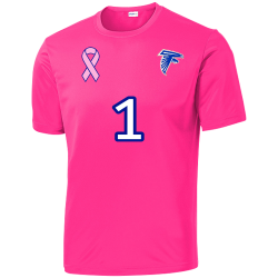Pink-Out-Night Men's 100% Polyester T-Shirts Sport-Tek ST350