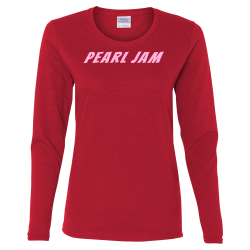 pearl-Jam Womens 100% Cotton Long Sleeves Women's Longsleeves