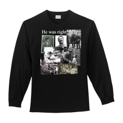 He-was-right Men's 100% Cotton Long Sleeves Port And Company PC61LSP