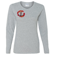 Arlington-Art-Shirts Womens 100% Cotton Long Sleeves Women's Longsleeves