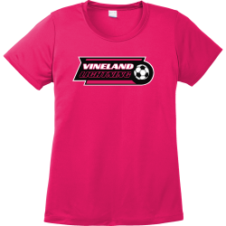 VINELAND-LIGHTNING Women's 100% Polyester T-Shirts Sport-Tek LST350