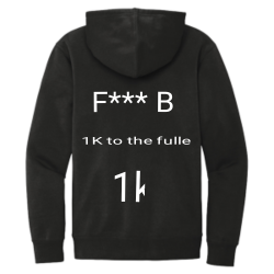 Dion Design Printed Hoodie | Adult District Threads Hoodie Dt6100