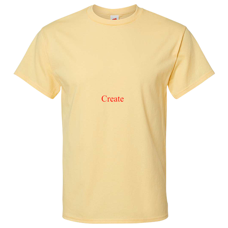 man Men's 100% Cotton T-Shirts Hanes 5280