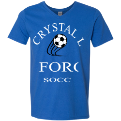 FORCE-SOCCER Men's 100% Cotton T-Shirts Gildan 64V00