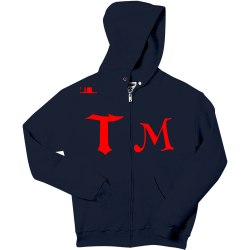 M-M-T  Boy's 50/50 Cotton/Poly Hoodies Jerzees 993B