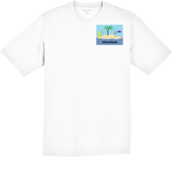 Islandtude3Create BALL BUSTERS SOFTBALL   TealOrange Men's 100% Polyester T-Shirts Sport-Tek ST340