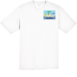 Islandtude3Create BALL BUSTERS SOFTBALL   TealOrange Men's 100% Polyester T-Shirts Sport-Tek ST340