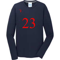 23-T Karine Champigny Adult 100% Polyester Long Sleeves Port And Company PC381LS