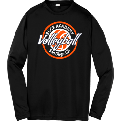 ROCK-ACADEMY-San-Diego-CA--Volleyball Charlies Boy's 100% Polyester Long Sleeves Sport-Tek YST350LS
