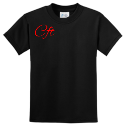 Cft-TheFamily Boy's 50/50 Cotton/Polyester T-Shirts Port And Company PC55Y