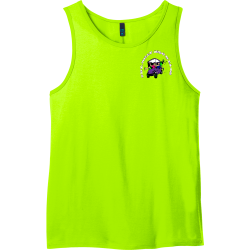 THE-JOLLY-JUGG-HEADS WOOF Camo Mens 100% Cotton Tank Tops District Threads DT1500