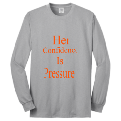 Cat Grey Long Sleeve Iceland v3 Men's 50/50 Cotton/Polyester Long Sleeves Port And Company PC55LST