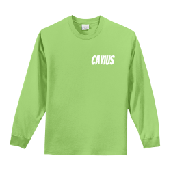 cayius Men's 100% Cotton Long Sleeves Port And Company PC61LST
