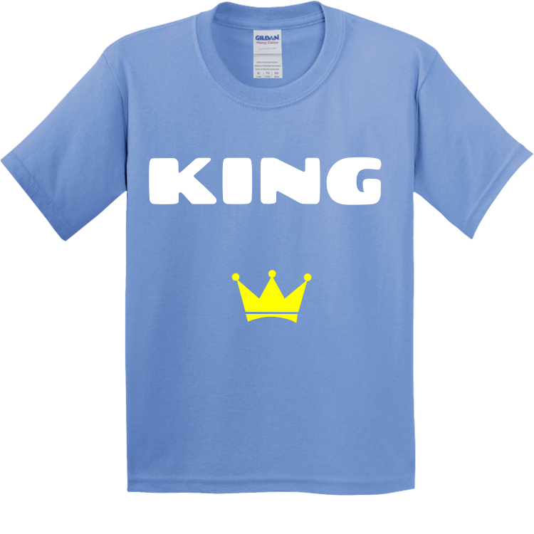 KING Boy's 100 Cotton TShirts Gildan 5000B