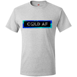COLD-AF Mens 100% Cotton T-shirts Men's T-shirts