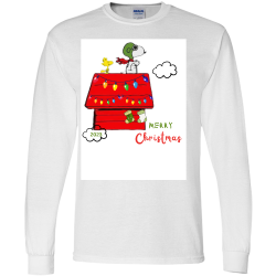 Christmas-Street Unisex 50/50 Cotton/Polyester Long Sleeves Gildan 8400