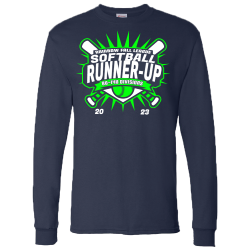 RAINBOW-FALL-LEAGUE-SOFTBALL-RUNNER-UP-8U-14U-DIVISIONS-20-23 Mens 100% Cotton Long Sleeves Men's Longsleeves