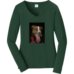 Create Women's 100% Cotton Long Sleeves Port And Company LPC450VLS