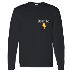 Down-boy-ðŸ‘‡ SayHisNameGeorgeFloyd Mens 100% Cotton Long Sleeves Men's Longsleeves