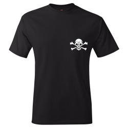 Skull--Crossbones-Pinoys Mens 100% Cotton T-shirts Men's T-shirts