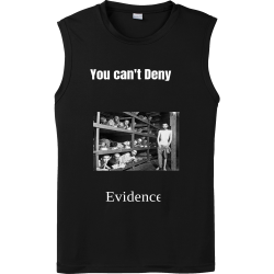 You-cant-Deny-Evidence Men's 100% Polyester Tank Tops Sport-Tek ST352