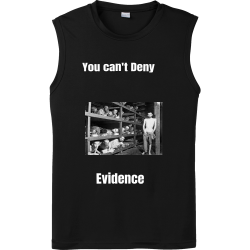 You-cant-Deny-Evidence Men's 100% Polyester Tank Tops Sport-Tek ST352