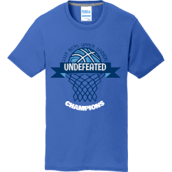 2024-BOYS-UPPER-DIVISION-UNDEFEATED---CHAMPIONS Boy's 50/50 Cotton/Polyester T-Shirts Port And Company PC381Y