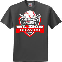 Create   BONANZA BRAVES Baseball MT. ZION 2024