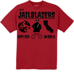 JAILBLAZERS-USPFC-2024 Unisex 100% Polyester T-Shirts Sport-Tek T473
