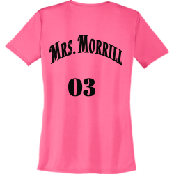 Mrs.-Morrill Women's 100% Polyester T-Shirts Port And Company LPC380