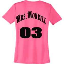 Mrs.-Morrill Women's 100% Polyester T-Shirts Port And Company LPC380