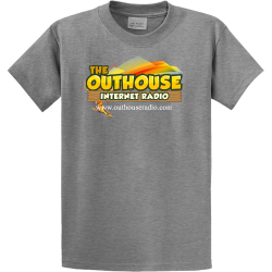 Outhouse-Front Adult 100% Cotton T-Shirts Port And Company PC61T