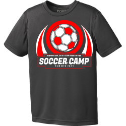 SOCCER-CAMP-SUMMER-2024 Boy's 100% Polyester T-Shirts Port And Company PC380Y