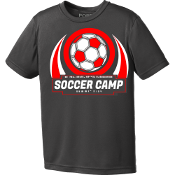SOCCER-CAMP-SUMMER-2024 Boy's 100% Polyester T-Shirts Port And Company PC380Y