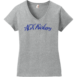 ATX-Kickers DISCONTINUED Women's 100% Cotton T-Shirts Anvil 88VL