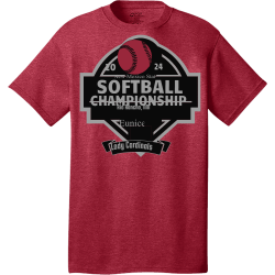 SOFTBALL-CHAMPIONSHIP-Rio-Rancho-NM--Lady-Cardinals-20-24-New-Mexico-State-Eunice Men's 100% Cotton T-Shirts Port And Company PC54