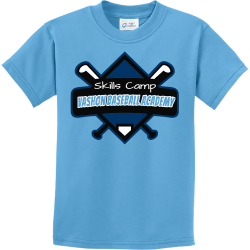 Skills-Camp-Vashon-Baseball-Academy Boy's 100% Cotton T-Shirts Port And Company PC61Y