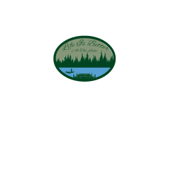 Life--Is-Better-At-The-Lake Q DISCONTINUED Unisex 100% Cotton T-Shirts Fruit Of The Loom 3930