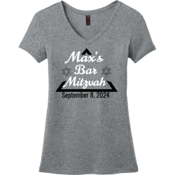 Mitzvah-Bar-Maxs-September-8-2024 Create Women's 100% Cotton T-Shirts District Threads DM401