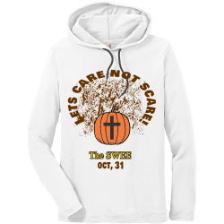 Lets-care-not-scare--oct-31--The-SWEETS Babygirl HoodieINDICA Women's 100% Cotton Hoodies Anvil 887L