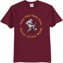 Tucker-Girls-Varsity-Soccer-Player-of-the-Week PORTER ELEMENTARY BASKETBALL   LEAGUE CHAMPIONS  20 20  UNDEFEATED Adult 100% Cotton T-Shirts Port And Company PC55
