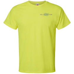 ADL-YELLOW-SHORT ADL YELLOW SHORT Men's 100% Cotton T-Shirts Hanes 5280
