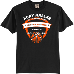 KORY-HALLAS-INVITATIONAL PORTER ELEMENTARY BASKETBALL   LEAGUE CHAMPIONS  20 20  UNDEFEATED Adult 100% Cotton T-Shirts Port And Company PC55