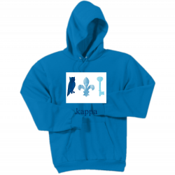 Ugffff Create Men's 50/50 Cotton/Polyester Hoodies Port And Company PC78H