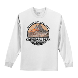 Cathedral-Peak Men's 100% Cotton Long Sleeves Port And Company PC61LST