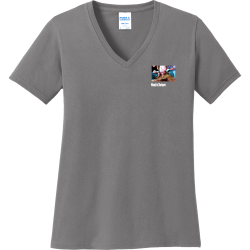 Meat-is-Torture Adult 100% Cotton T-Shirts Port And Company LPC54V