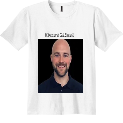 Dont-Mind-It JESUS LOVES ME BUT I MAKE HIM WEAR A CONDOM Adult 100% Cotton T-Shirts District Threads DT5000